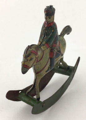 Cavalry Soldier on Rocking Horse