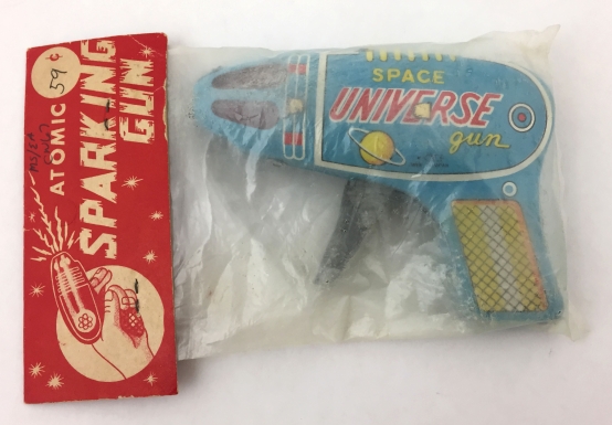 "Atomic Sparking Gun—Space Universe Gun"