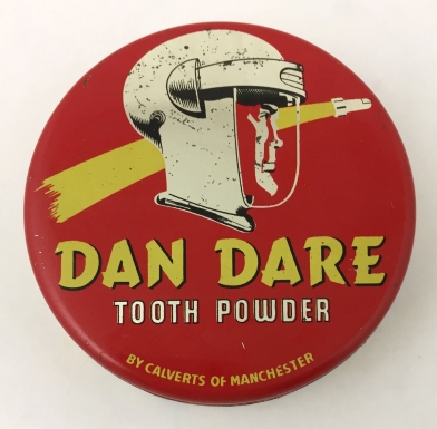 "Dan Dare Tooth Powder"