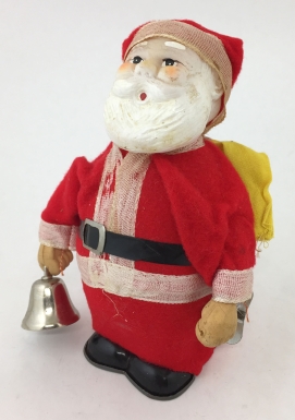 "Santa Claus with Ringing Bell"