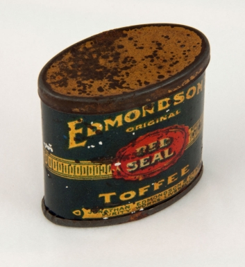 "Edmondson's Original Red Seal Toffee"