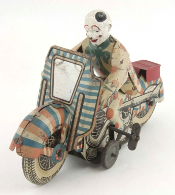 Clown on Motorcycle