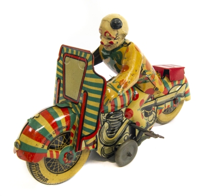 Clown on Motorcycle