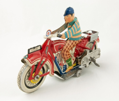 Motorcycle and Rider