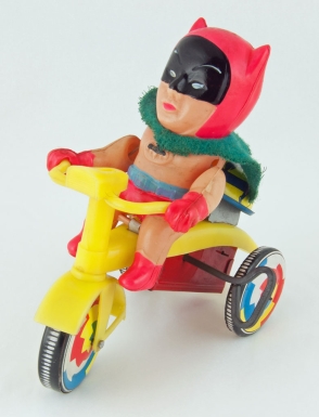 Batman Riding Tricycle