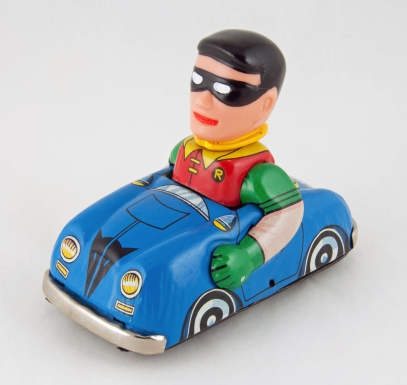 Batmobile with Robin