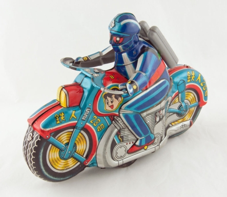 Tetsujin 28 on Motorcycle