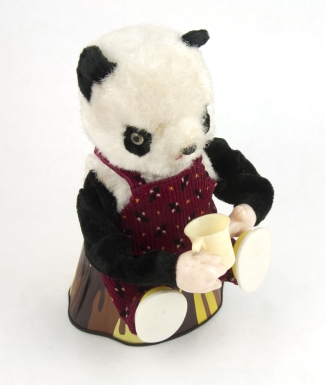 Panda Drinking Tea