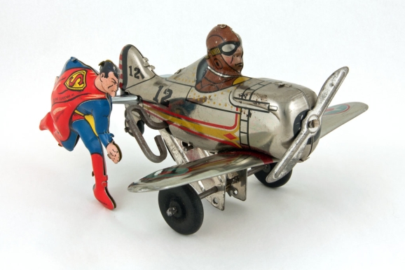 "Superman Rollover Plane"