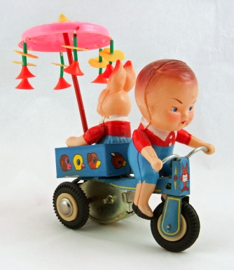 "Whirling Umbrella Tricycle"