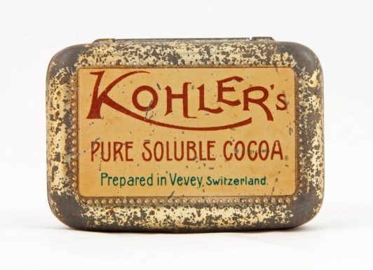 "Kohler's Pure Soluble Cocoa"