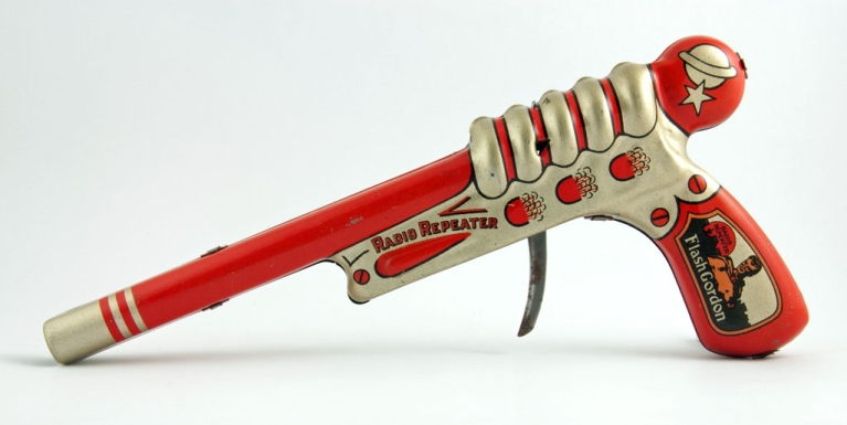"Flash Gordon Radio Repeater Click Pistol"
