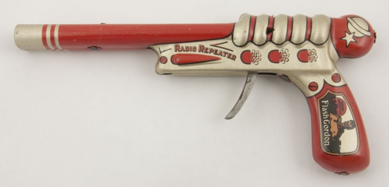 "Flash Gordon Radio Repeater Click Pistol"