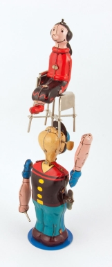 "Mechanical Juggling Popeye and Olive Oyl"