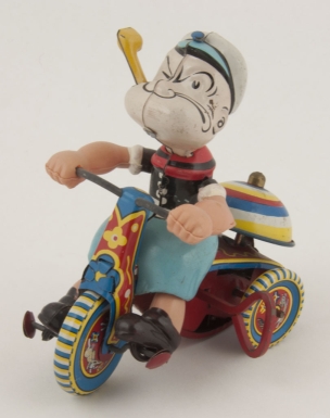 "Popeye Mechanical Tricycle"