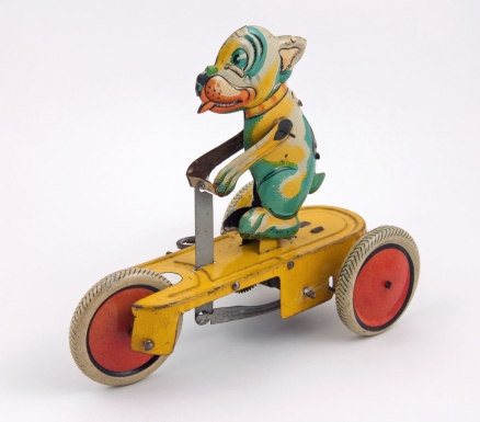 Bonzo Riding a Scooter