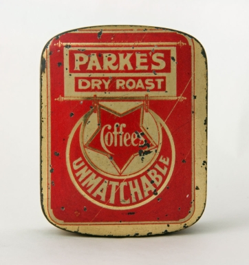 "Parke's Unmatchable Dry Roast Coffees"