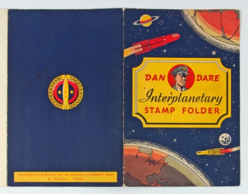 "Dan Dare Interplanetary Stamp Folder"