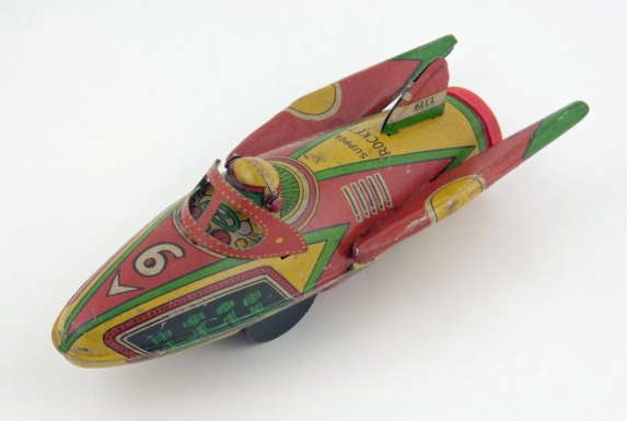 "Supper [sic] Rocket No. 9"