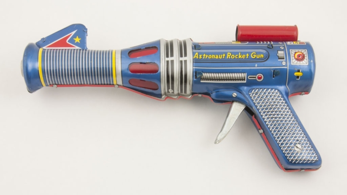"Astronaut Rocket Gun"