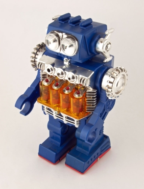 "Smoking Engine Robot"
