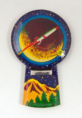 Rocket and Moon