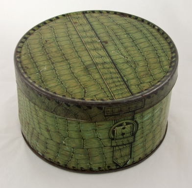Crocodile Skin Hat Box