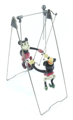 "Mickey Mouse & Minnie Mouse as Acrobats"