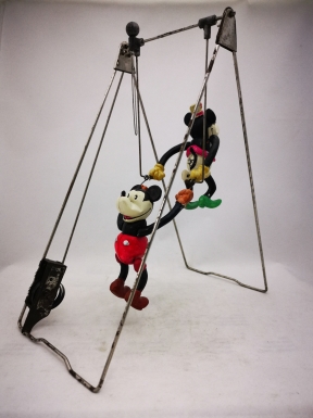 "Mickey Mouse & Minnie Mouse as Acrobats"