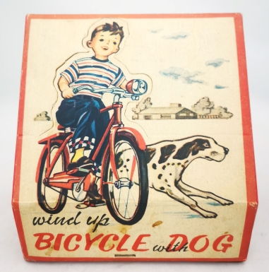 "Bicycle with Dog"