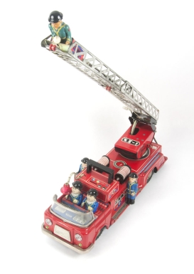 "Fire Engine with Extension Ladder"