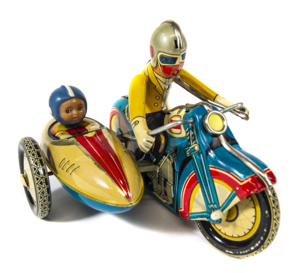 "Motorcycle with Sidecar"