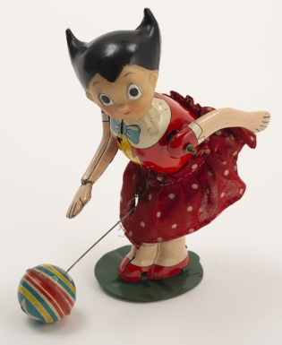 Astro Girl Bouncing Ball