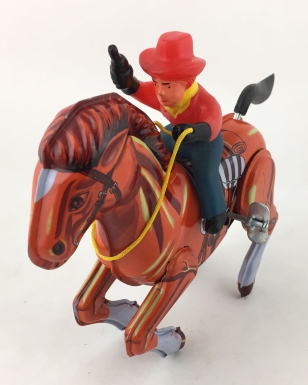 "Cowboy on Horse"