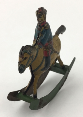 Cavalry Soldier on Rocking Horse