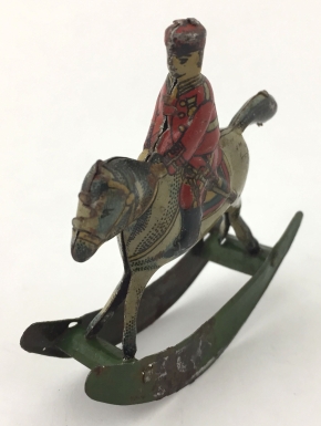 Cavalry Soldier on Rocking Horse