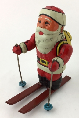 "Santa Claus Skier"