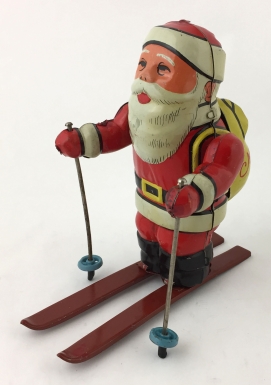 "Santa Claus Skier"