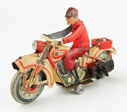 Motorcycle and Rider