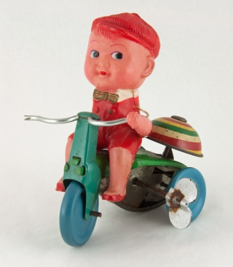 Boy on Tricycle