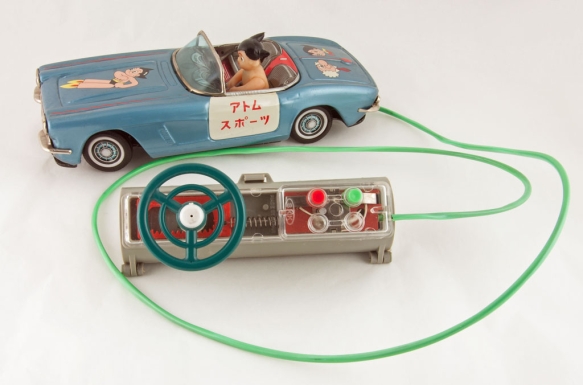 Astro Boy Driving Car